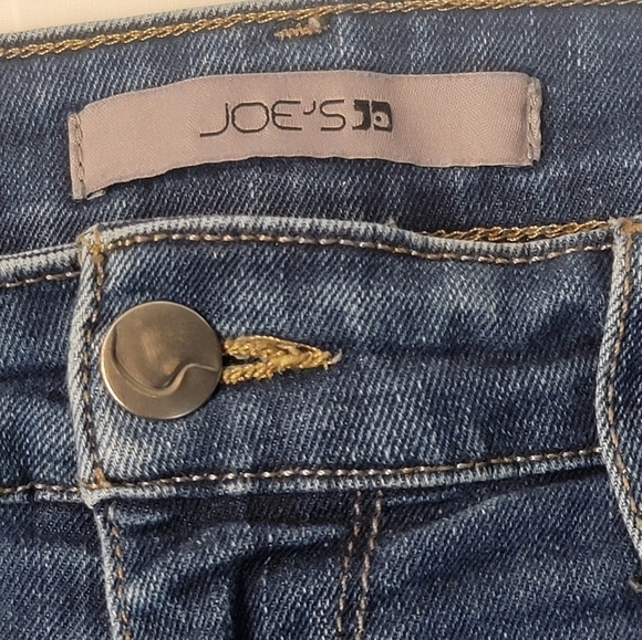 JOE'S Jeans women's waist 32 high rise 26" crop boot cut denim jean - Picture 9 of 10